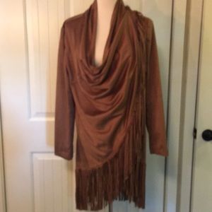 Chicos faux suede jacket